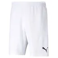 PUMA Unisex Kinder Teamrise Jr Shorts, Puma White-puma Black, 140 EU