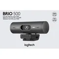 Logitech Webcam BRIO 500, Full HD 1080p, grafit 1920x1080, 30 FPS, USB-C, Privacy Shutter, Retail