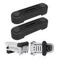 Drohnen Propeller Halterung, 1 Set, kompatibel mit DJI Mini 2, DJI Mini 2 SE, DJI Mini SE, DJI Mavic Mini, Schwarz, Silikon, Rotorblätter Schutz Drohne, Propellerhalter Transport, Drone Prop Holder