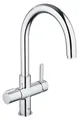 CASA39 Grohe Red Duo Wasserfilter Küchen-Spültischmischer mit hohem Auslauf 30033000