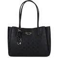 Guess Schultertasche Schwarzes Logo