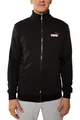 PUMA Sweatjacke Herren ohne Kapuze, Sportjacke, Trainingsjacke, Statement Deluxe Edition, Schwarz, Größe L