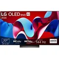 LG OLED77C43LA 4K OLED evo TV 195 cm (77") - Schwarz