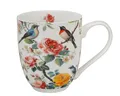 Duo Flowers Classic XXL Becher 1000 ml APRIL, New Bone China Porzellan
