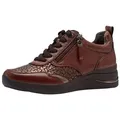 Tamaris WIDE FIT Sneaker T-FLOW EFFECT braun|schwarz 38 EU