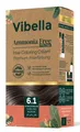 Vibella Haarfärbecreme Nr. 6,1 Dunkelaschblond – Premium-Haarfarbe