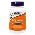 NOW FOODS, L-TYROSINE 500mg L-Tyrosin Neurotransmitter 120 Kapseln SUPER PREIS