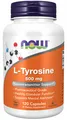 NOW Foods L-Tyrosin 500 mg, 120 Kapseln – Konzentration, Stress, Schilddrüse