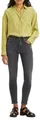 Levi's Damen Jeanshose 721 mit Stretch-Anteil, Skinny Fit, Schwarz (Clear Way), W25/L32