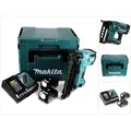 Makita DBN 600 RTJ Akku Stauchkopfnagler 18V + 2x Akku 5,0Ah + Ladegerät + Makpac