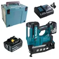 Makita Akku-Stauchkopfnagler 18V DBN600RTJ mit 2x 5,0 Ah Akku + Lader im Makpac