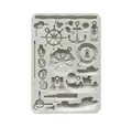 Stamperia Modellierwerkzeug Silikonform A5 'Silent Sea - Rudders & Boats'