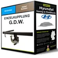 Abnehmbare Anhängerkupplung für HYUNDAI Ioniq 6 Fließheck 22- Typ CE G.D.W. AHK