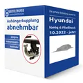 G.D.W. Anhängerkupplung abnehmbar für HYUNDAI Ioniq 6 Fließheck Typ CE AHK NEU