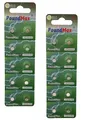 20x AG0 Alkaline Knopfzelle PM 379 119SG0 SR63 GP379 LR521 D379 SR521W 1,5 V