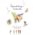 Wand-Geburtstagskalender mit Naturaquarellen, spiralgebunden und leicht beschreibbar
