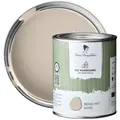 MissPompadour Wandfarbe Beige mit Sand - matte Wandfarbe mit sehr hoher Deckkraft 1 L, geruchsneutrale und spritzfreie Innenfarbe, wasserbasiert beige|weiß