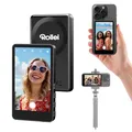 Rollei Easy Creator Selfie Monitor 3,97" Smartphone Rückkamera Magnetisch Vlog Bildschirm für iPhone und Android für TikTok Live Streaming Smartphone-Vlog-Selfie-Monitor-Bildschirm