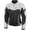 Damen Motorrad Jacke DM - GMS Tara Mesh mit Protektoren beige-schwarz