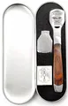 EWANTO Hornhautentferner Pediküre Set, Hornhauthobel mit 10 Ersatzklingen HN-01