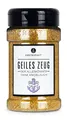 Ankerkraut Geiles Zeug, BBQ-Rub Gewürz, rauchig scharfe Mischung würzender Zutaten, ohne Knoblauch, Universal Allrounder für Grill und Küche, Fleisch Marinade, 210g im Streuer
