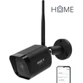 iGET HOME Camera CS6 Black - robuste IP FullHD Kamera für den Außenbereich, mit Bewegungs- und Geräuscherkennung und Nachtsicht