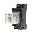 AC 6V Spule 4PDT Universal Stromrelais 14 Stift MY4J 5A 240VAC/28VDC mit Basis