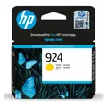 HP Hewlett-Packard 924 Yellow Original Ink Cartridge, 924 Yellow (Y) (4K0U5NE#LS1)