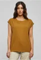 URBAN CLASSICS Rundhalsshirt Ladies Extended Shoulder Tee Damen T-Shirt