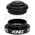 Chris King InSet I7 Mixed Tapered Steuersatz, Edelstahl-Lager, 1 1/8"-1.5", GripLock, ZS44/28.6 | EC44/40, matte black