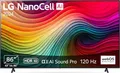LG 86NANO81T6A TV 86" (218 cm) NanoCell Fernseher (α8 4K AI-Prozessor, HDR10, bis zu 120Hz) [Modelljahr 2024]