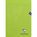 Clairefontaine 10x Heft A4 Mimesys, 24 Blatt französische Lineatur Grün 353101C