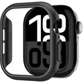 Schutzhülle für Watch 10 42 mm Spigen Case Cover Futeral Tasche Etui Schwarz