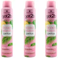 got2b TROCKEN WÄSCHE 3 x 200ml Extra Frisch - Tropische Brise - ohne Rückstände