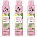 3x got2b Trockenshampoo TROCKEN WÄSCHE Extra Frisch mit tropische Brise-Duft