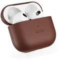 Epico Leather Case Airpods 4/4 (ANC) - braun