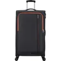 American Tourister Sea Seeker - Spinner XL, Koffer, 80 cm, 92.5 L, Grau (Charcoal Grey) - Schwarz