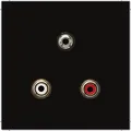 Jung Multimedia-Anschluss sw MA LS 1011 SW Multifunktions-Anschlussdosen