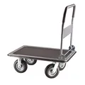 Transportwagen Plattformwagen Handwagen Rollwagen mit Luftbereifung für 300 kg