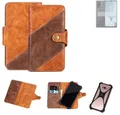K-S-Trade Handyhülle für TCL 40 XL, Handyhülle Schutzhülle Bookstyle Case Wallet-Case Cover