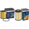 BOSCH Inspektionspaket Ölfilter Luftfilter für Ford Transit Connect V408 Kasten