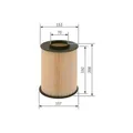 F 026 400 492 BOSCH Luftfilter