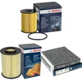 BOSCH Inspektionspaket Filterset für Volvo V50 1.6 D C30 S40 II Ford Focus