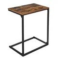 VASAGLE Beistelltisch rechteckig Spanplatte braun 55,0 x 35,0 x 66,0 cm, 1 St.