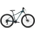Axess Mountainbike DOREE, 16 Gang Shimano RD-TX800- 8 Schaltwerk, Kettenschaltung, Damen MTB-Hardtail 29 Zoll blau blau 43.18 cm