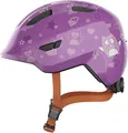 Abus 67259 Kinderhelm - SMILEY 3.0 PURPLE STAR S