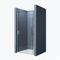 doporro Dusch-Drehtür Duschtür Nischentür dusche Duschabtrennung Duschkabine Teramo24, 75x195 cm 75 cm x 195 cm