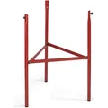 Vaello Tripod for burner coated with red heat-resistant paint, 75 cm (54427827)