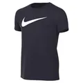 Nike Unisex Kinder Y Nk Df Park20 Tee Hbr T-Shirt, Obsidian/White, 11 Jahre EU