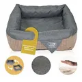 Dear Darling Tierbett DEAR DARLING DD-06 Luxus Hundebett Katzenbett Memoryschaum Matratze, in verschiedenen Größen bestellbar 80 cm